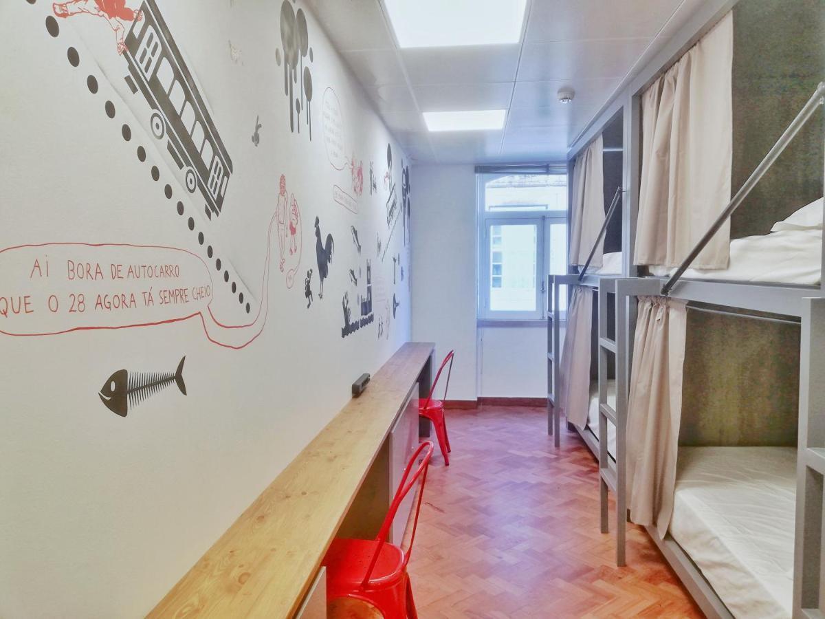 Draft Hostel & Rooms Lisbon Bagian luar foto